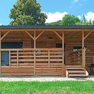 Mobil-home Isole Avec Jacuzzi - La Cubaniere Chalet